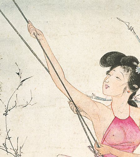 冠县-胡也佛的仕女画和最知名的金瓶梅秘戏图